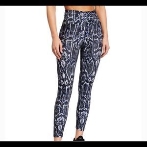 Nanette Lepore dance leggings snake print